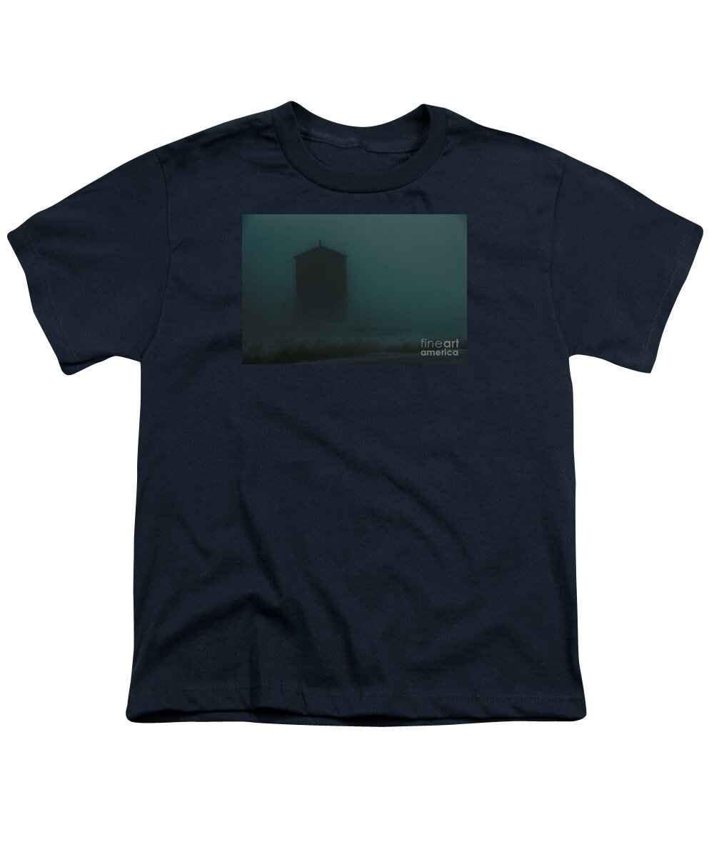 Water-tank Youth T-Shirt featuring the photograph Desolate Journey by Linda Shafer