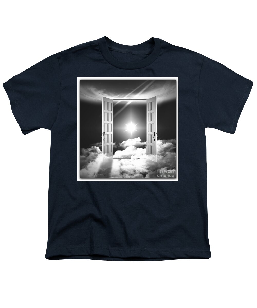 Heaven Youth T-Shirt featuring the photograph Doors to Paradise by Stefano Senise