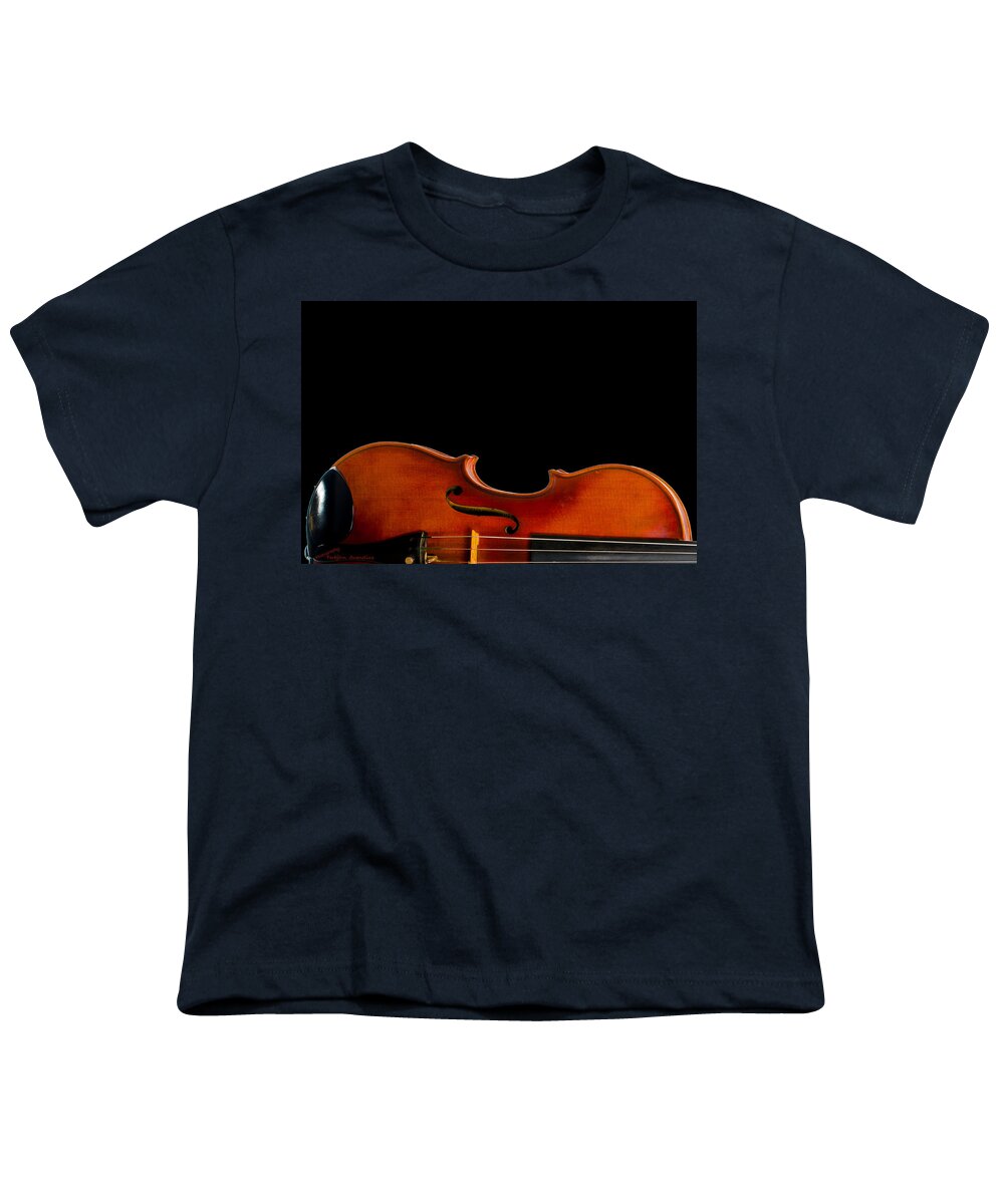 Fiddle' Waist Youth T-Shirt featuring the photograph Fiddle' Waist by Torbjorn Swenelius