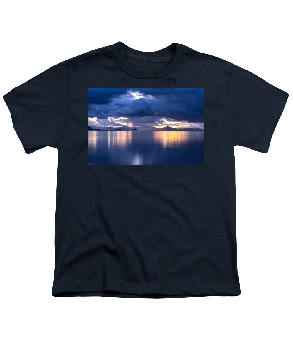 Frankton Arm Youth T-Shirt featuring the photograph Frankton Arm by Weir Here And There