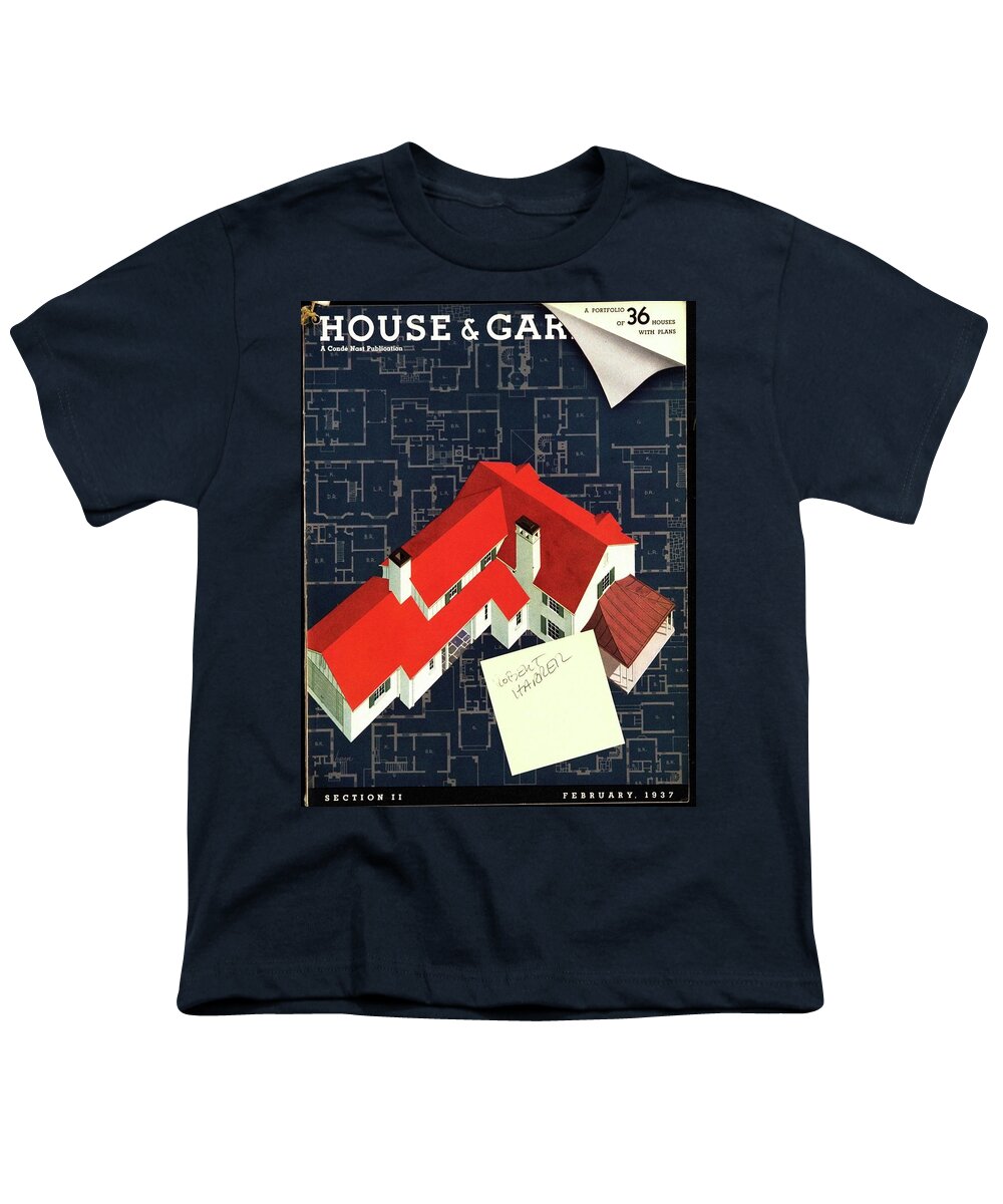 House And Garden Youth T-Shirt featuring the photograph House And Garden Houses With Plans Cover by Robert Harrer