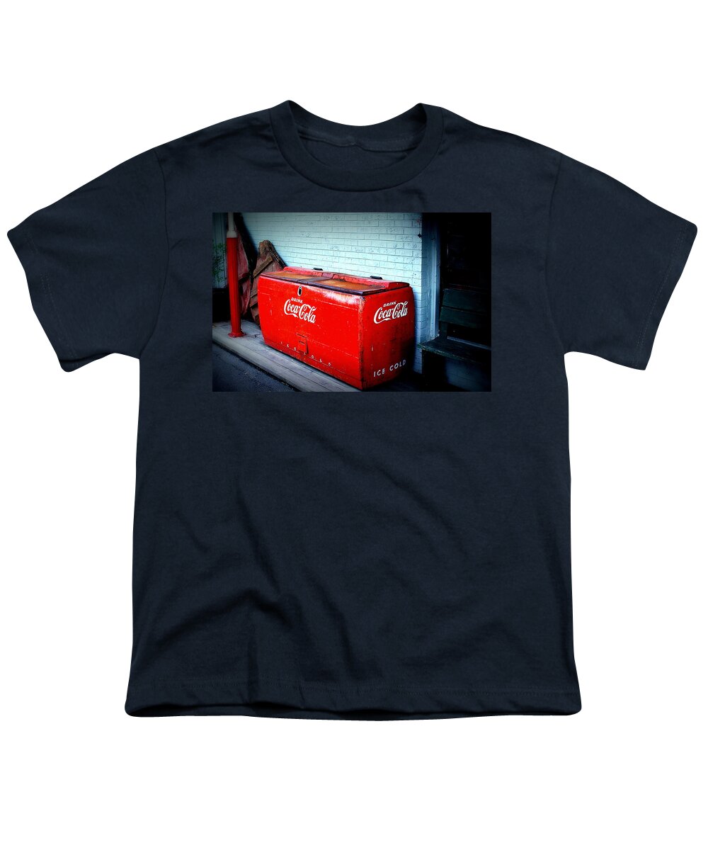 Fine Art Youth T-Shirt featuring the photograph Ice Cold by Rodney Lee Williams