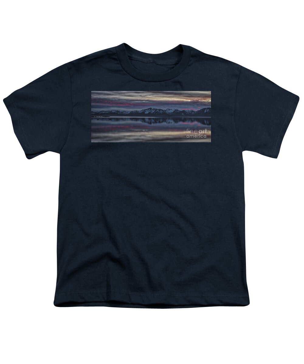 Beautiful Tahoe Youth T-Shirt featuring the photograph Look To The West by Mitch Shindelbower