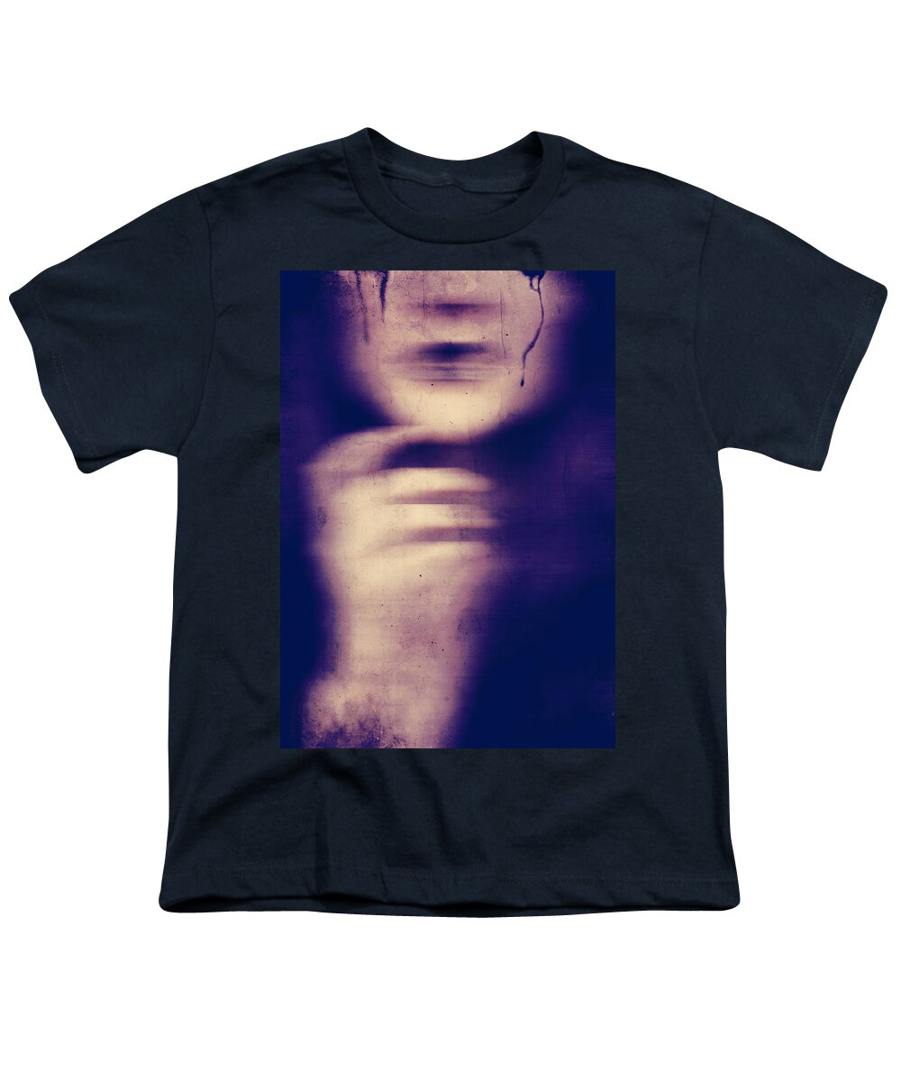 Abstract Youth T-Shirt featuring the photograph Lord I Swear by J C