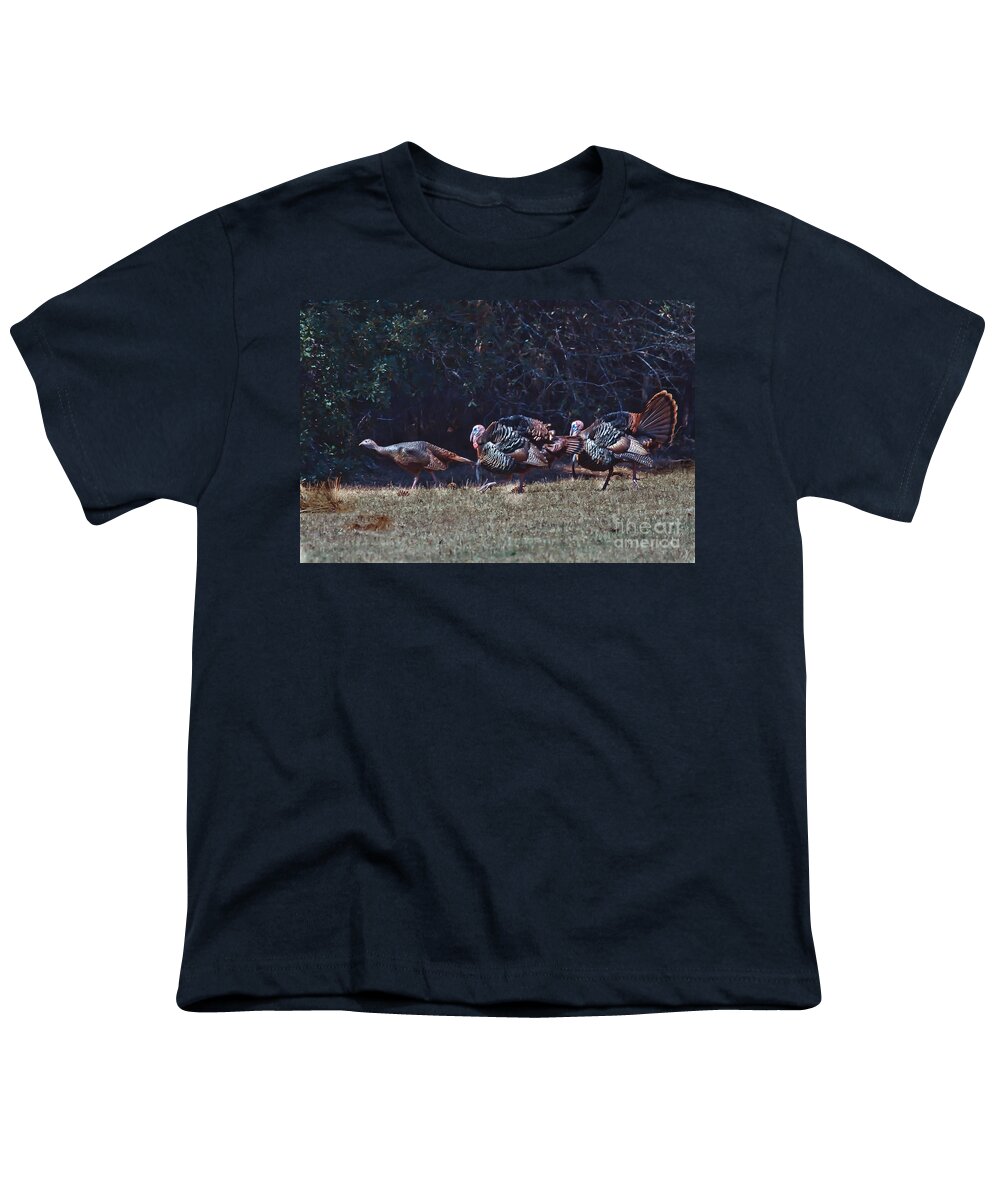 Nature Youth T-Shirt featuring the photograph Mating Fever by Ronald Lutz