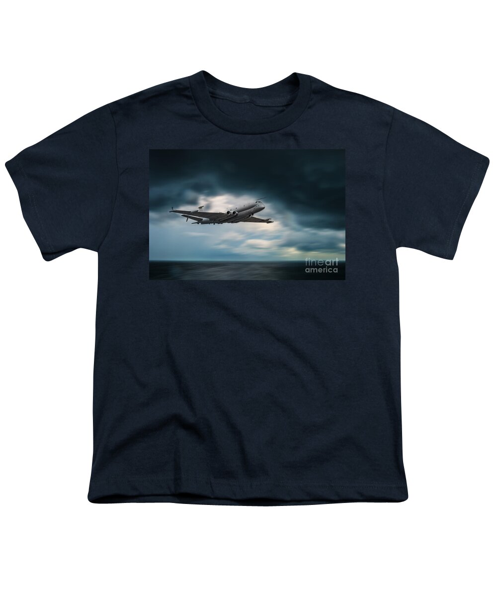 Nimrod Youth T-Shirt featuring the digital art Nimrod by Airpower Art