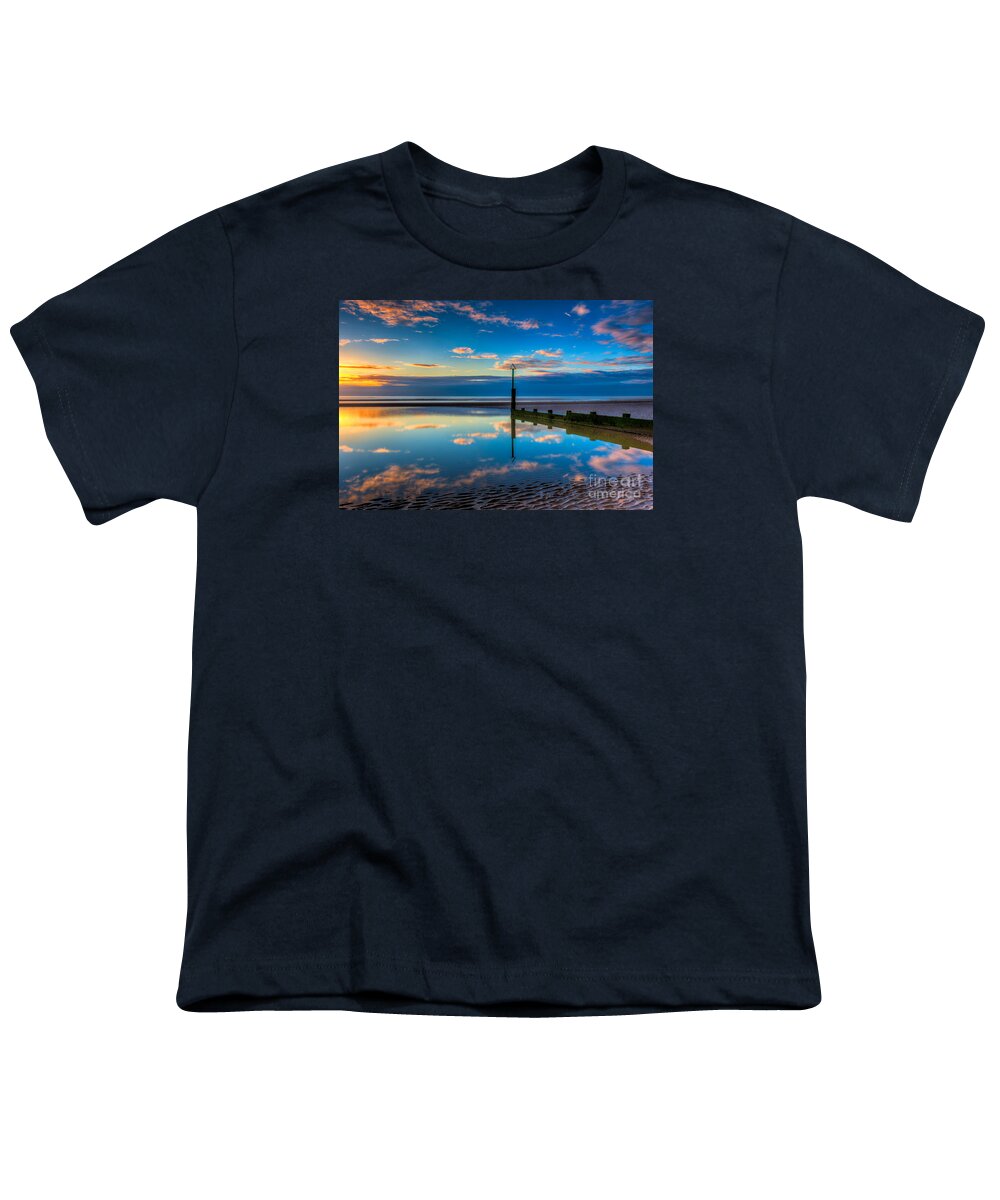 Sunset Youth T-Shirt featuring the photograph Reflections by Adrian Evans