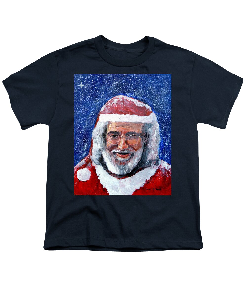 Saint Jerome Youth T-Shirt featuring the painting Saint Jerome by Tom Roderick