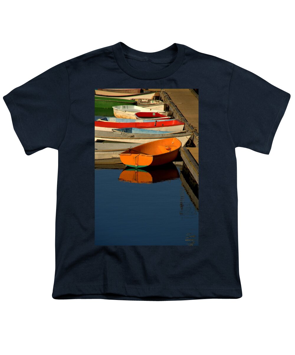 New England Youth T-Shirt featuring the photograph Solitude by Caroline Stella
