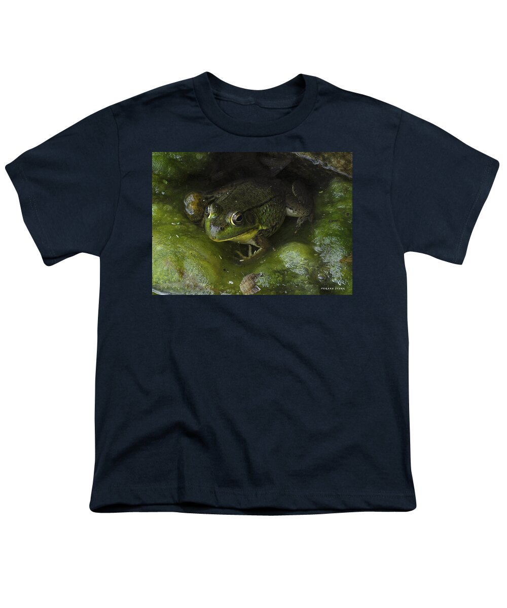 Frog Youth T-Shirt featuring the photograph The Frog by Verana Stark