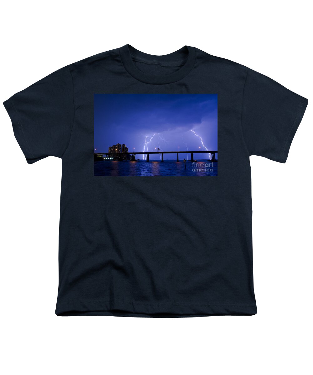Pine Island Youth T-Shirt featuring the photograph The High Point Place Condo's by Quinn Sedam