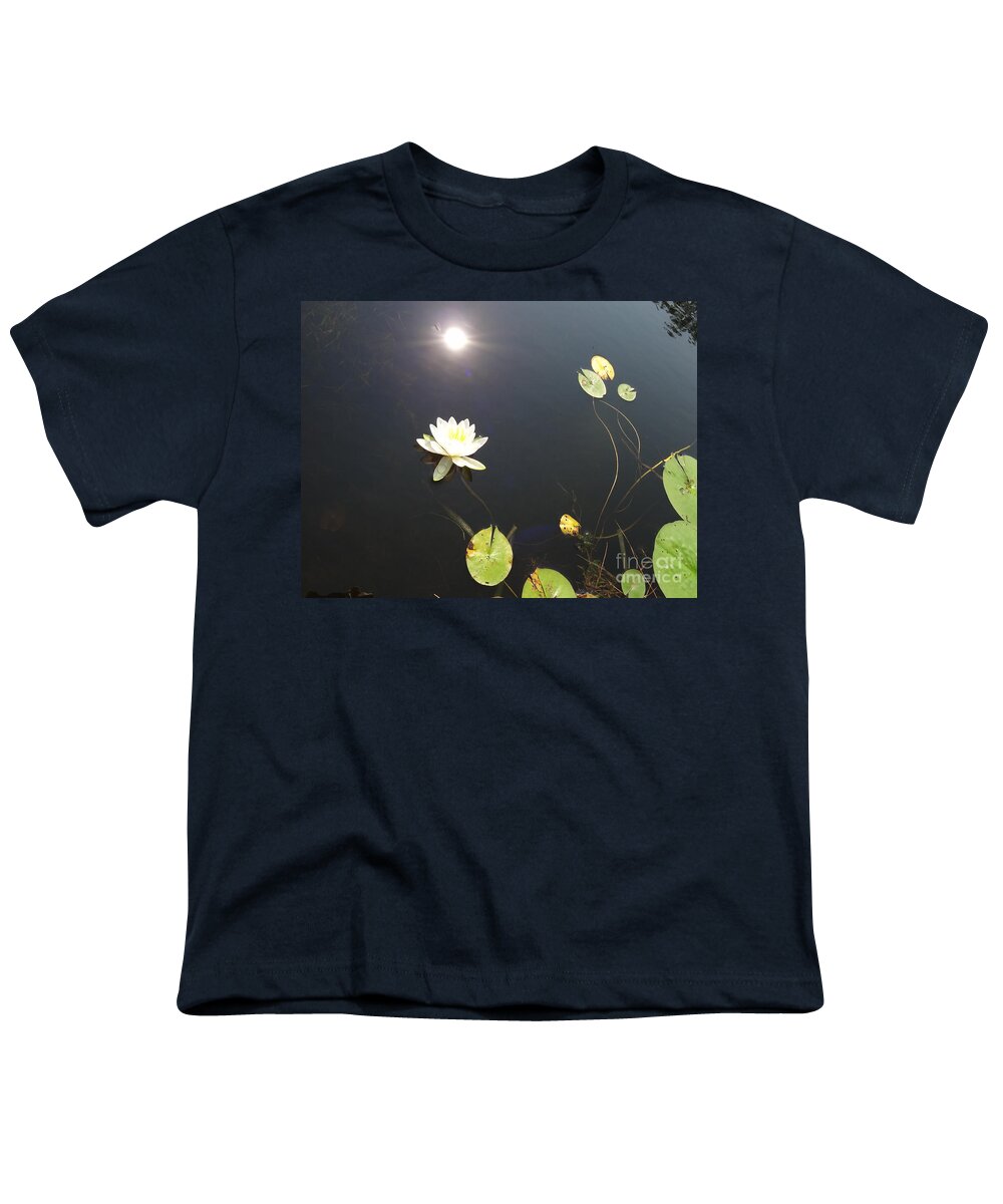 Water Lily Youth T-Shirt featuring the photograph Water Lily by Laurel Best