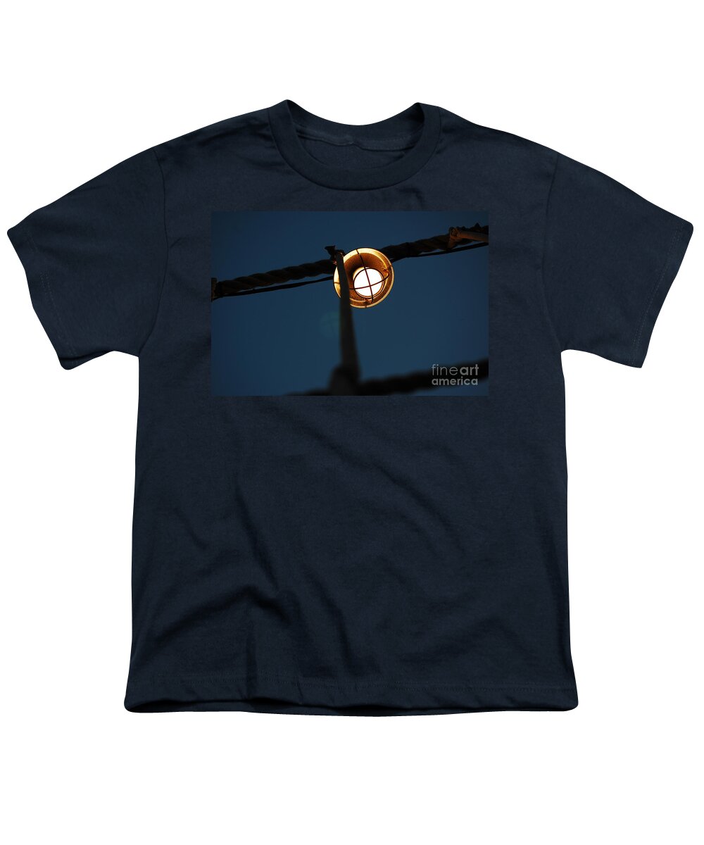 Light Youth T-Shirt featuring the photograph Lightrope by Robert Meanor