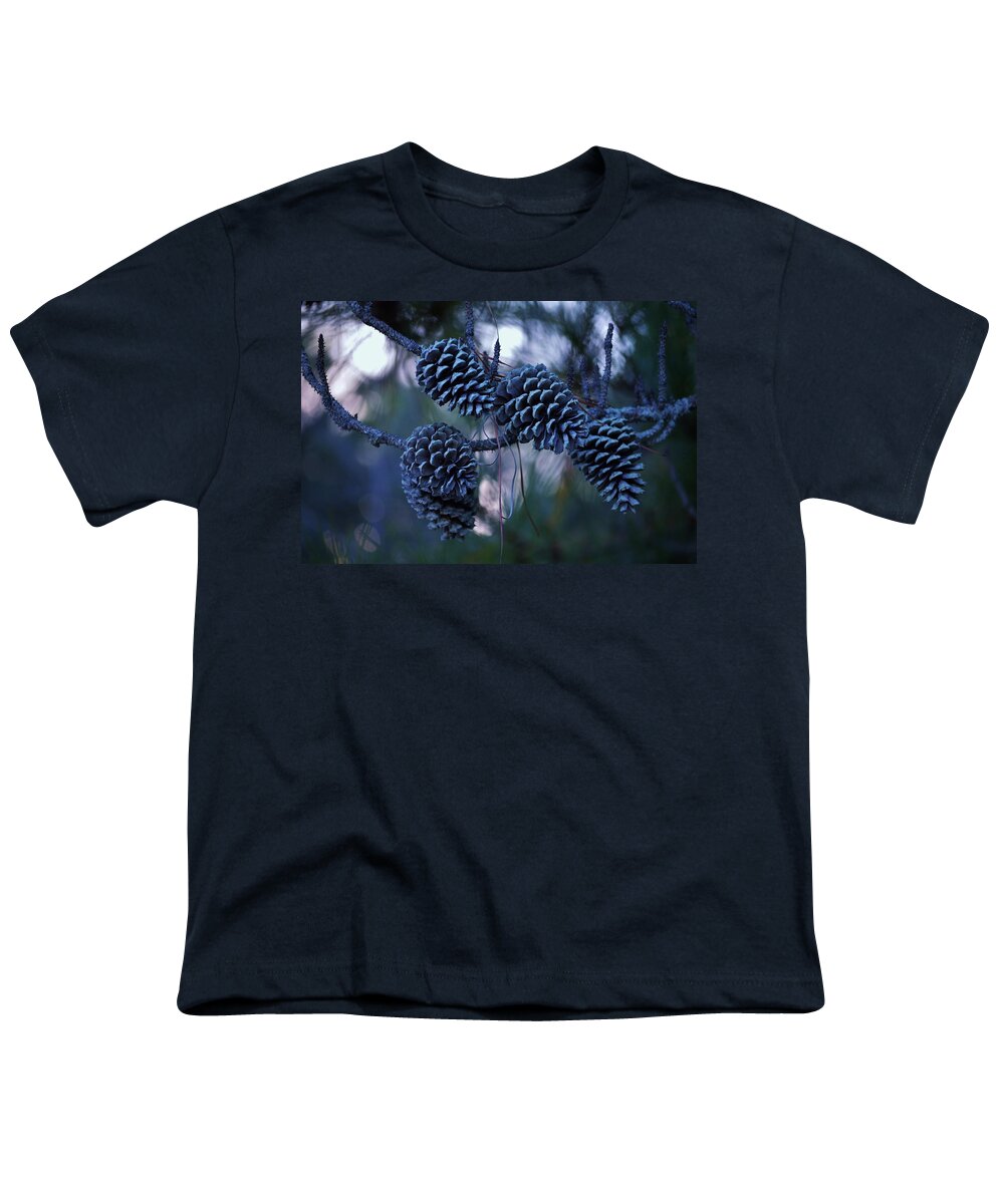 Tree Youth T-Shirt featuring the photograph Pine Cones by Billy Beck