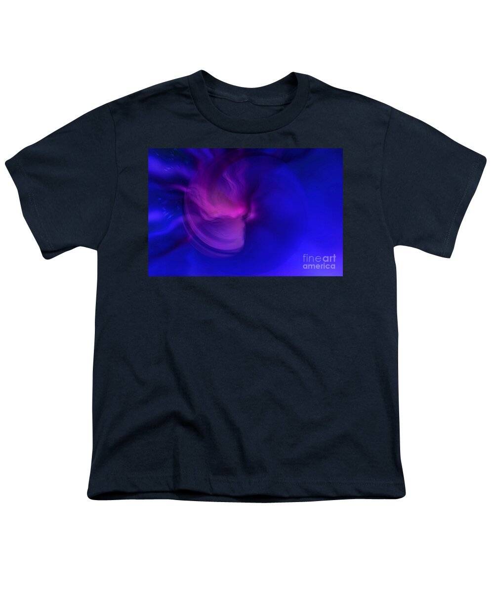 Abstract Art Youth T-Shirt featuring the digital art Life Begins #1 by Krissy Katsimbras