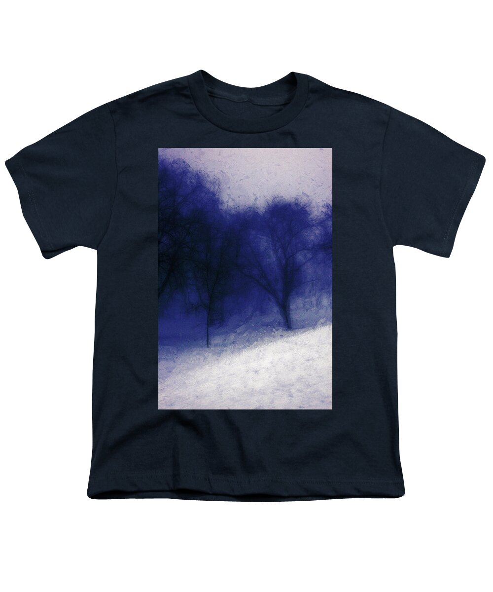 Landscape Youth T-Shirt featuring the photograph Another Blue Day by Julie Lueders 