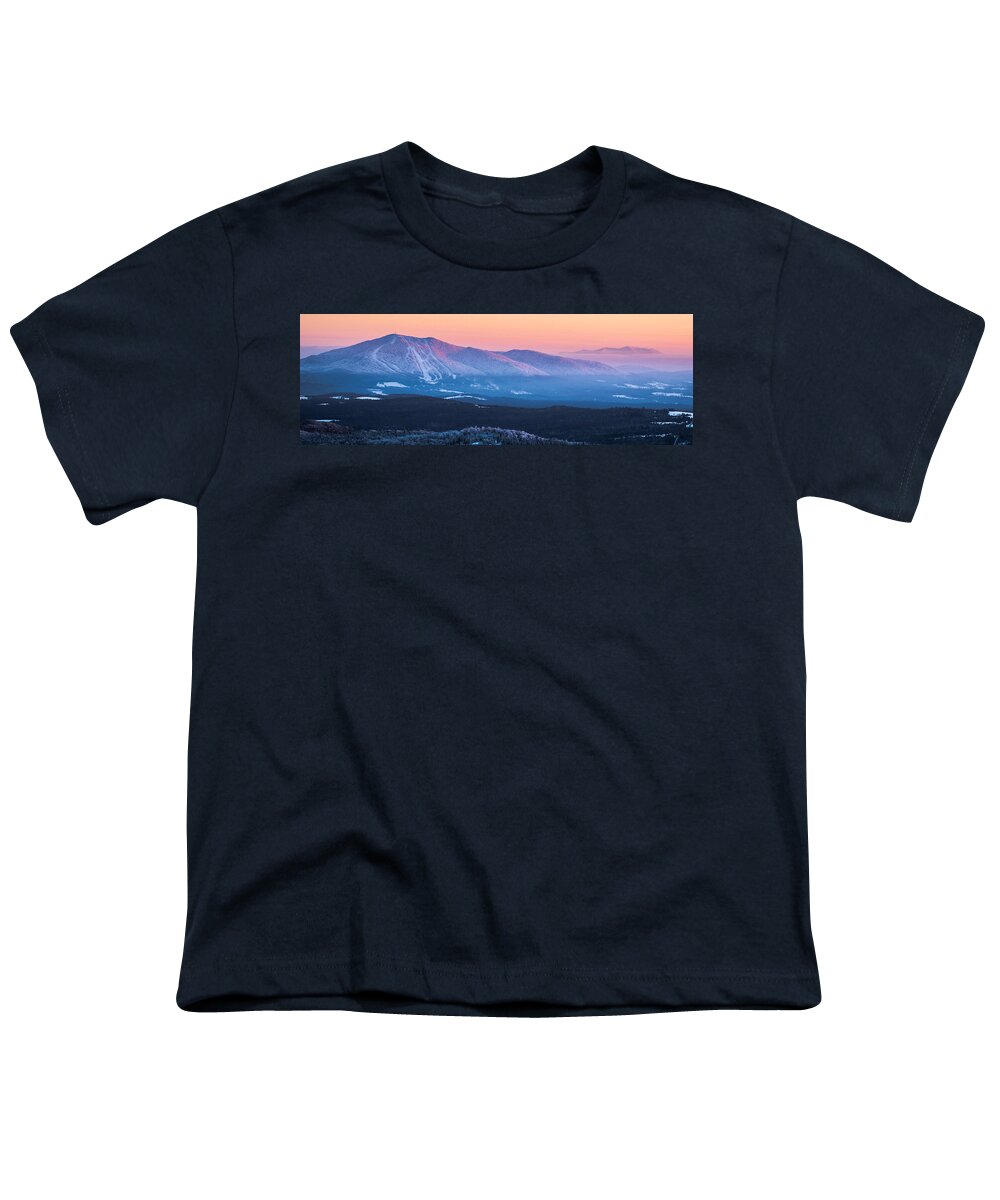 Burke Mountain Youth T-Shirt featuring the photograph Burke to Moosilauke by Tim Kirchoff