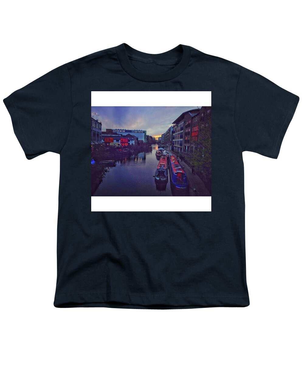 Canal Youth T-Shirt featuring the photograph Did Someone Dim The Lights?
#sunset by Tai Lacroix