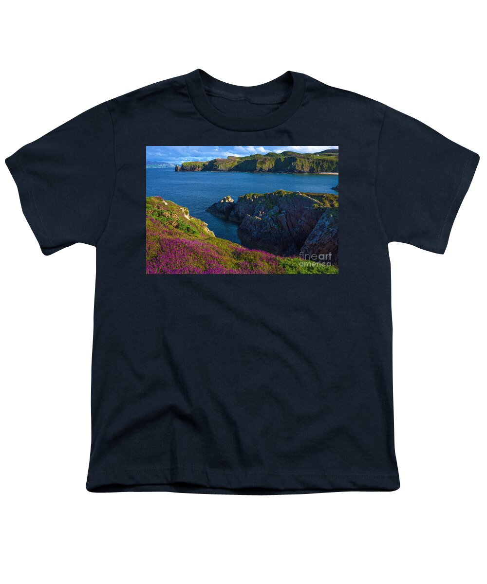 Irish Youth T-Shirt featuring the photograph Fanad Head by Andrew Michael