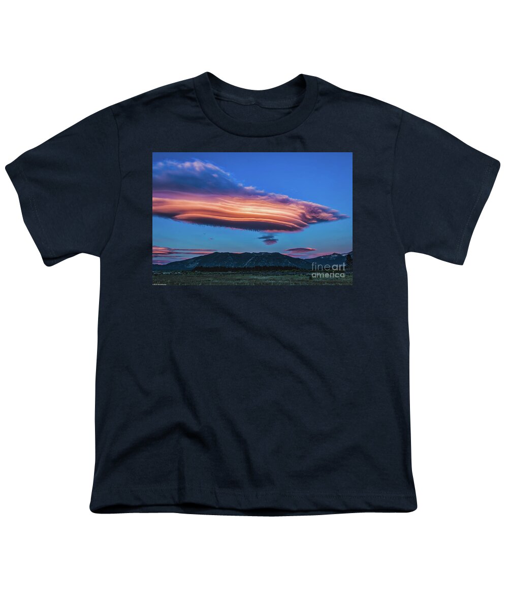 Lake Tahoe Youth T-Shirt featuring the photograph God's Footprint by Mitch Shindelbower