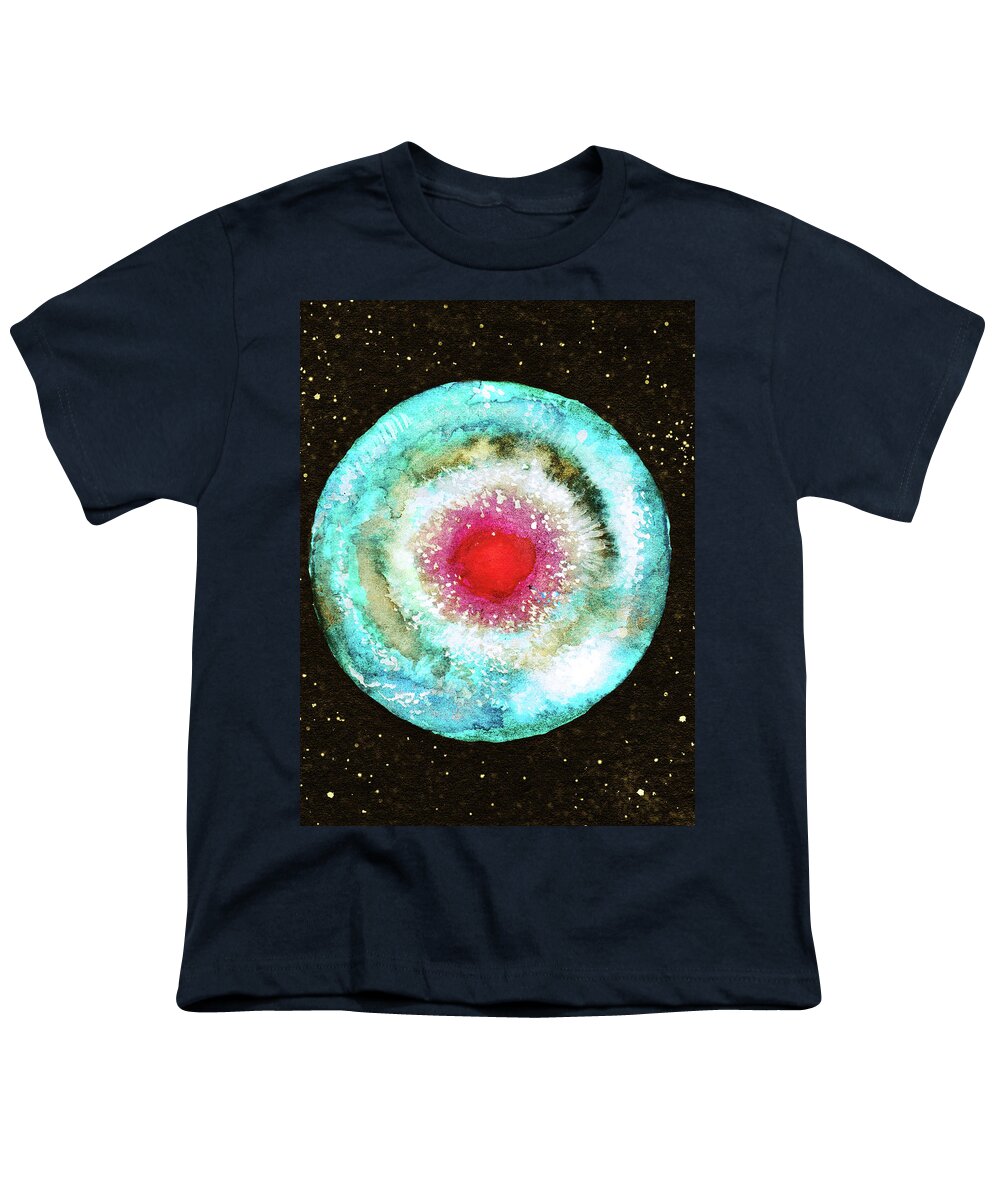Sky Youth T-Shirt featuring the painting Eye of God by Srimati Arya Moon