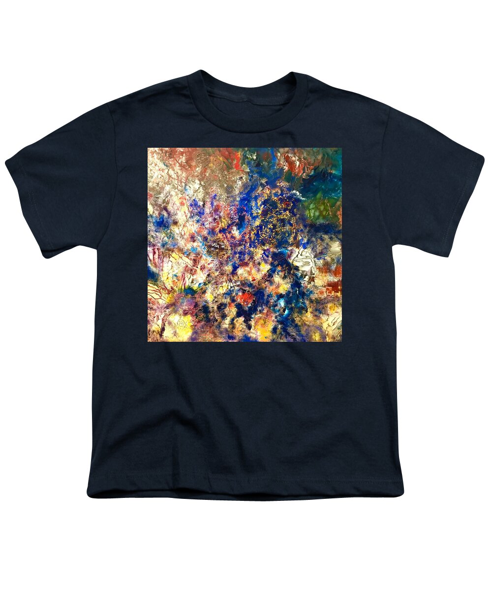 Contemporary Youth T-Shirt featuring the painting Memory by Dennis Ellman