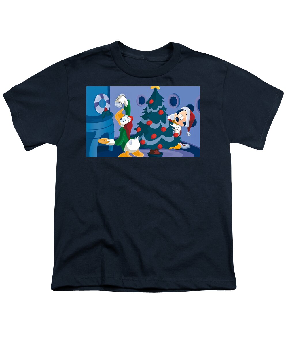 Mickey Youth T-Shirt featuring the digital art Mickey by Super Lovely