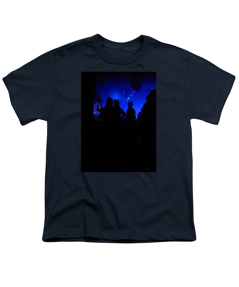 Club Youth T-Shirt featuring the photograph Nightlife by Michael Blaine