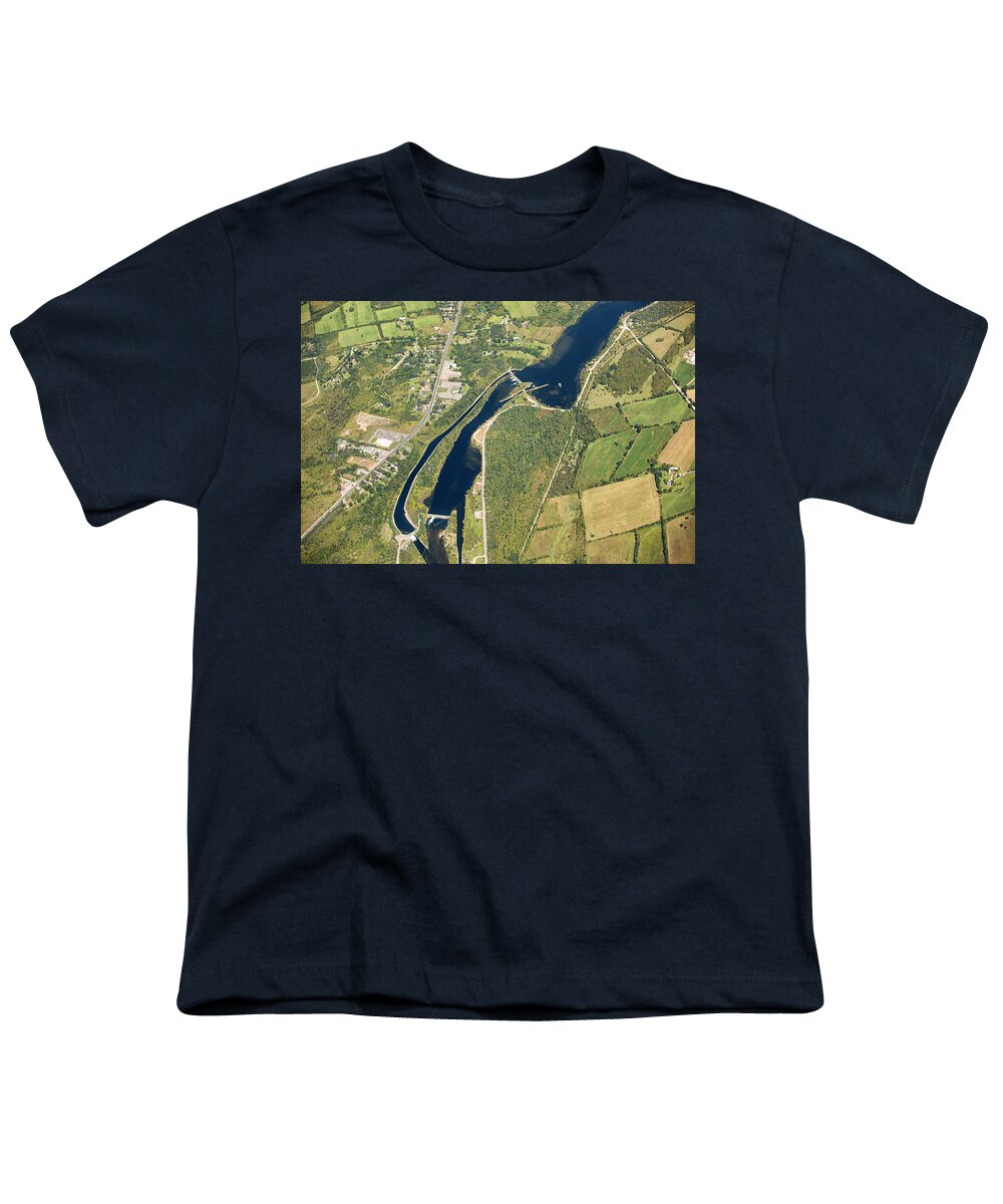 Cessna Youth T-Shirt featuring the photograph Otonabee Locks by Eunice Gibb