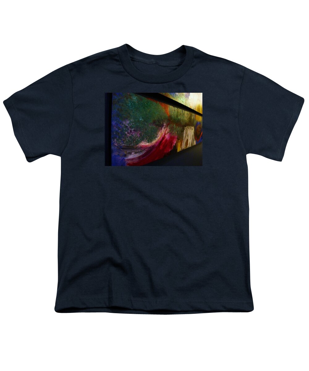 Painting Youth T-Shirt featuring the painting Paintings In My Studio by Lisa Kaiser