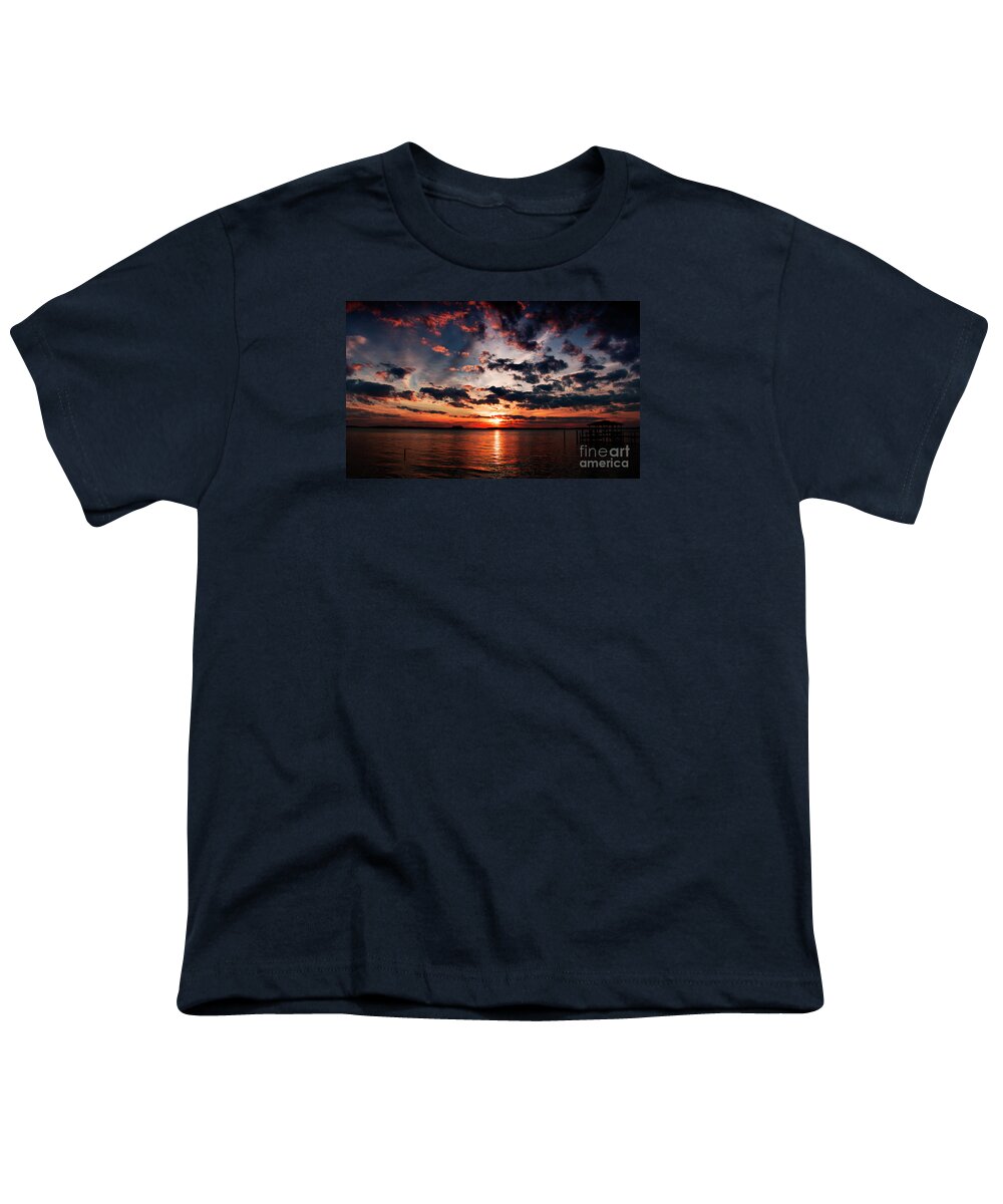 Peace Youth T-Shirt featuring the photograph Peace Along the River by Rebecca Davis