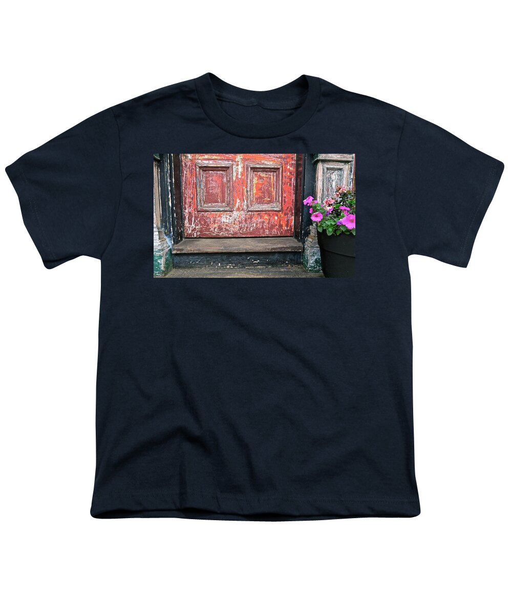Urban Landscape Youth T-Shirt featuring the photograph Portsmouth by Mike Reilly