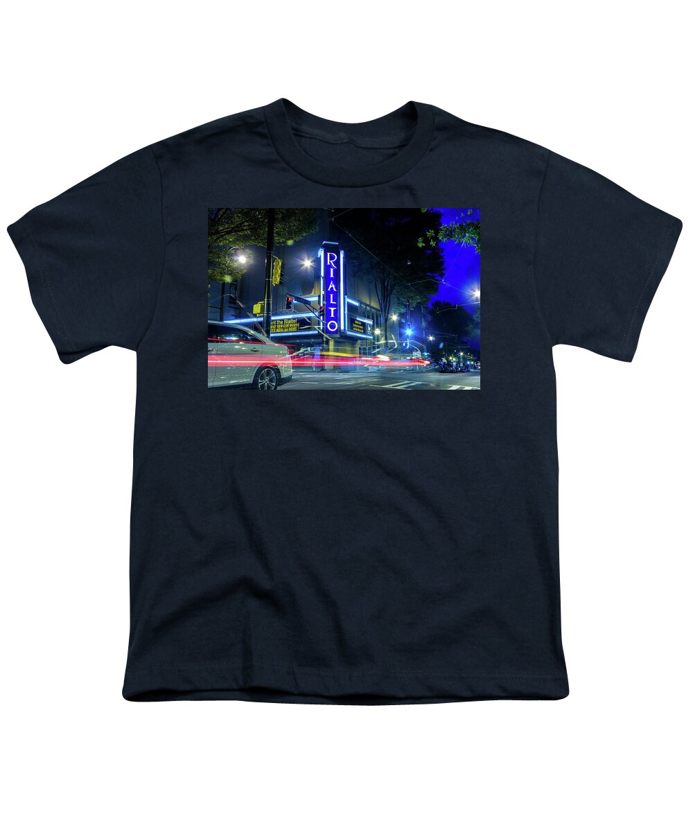 Atlanta Youth T-Shirt featuring the photograph Rialto Theater by Kenny Thomas