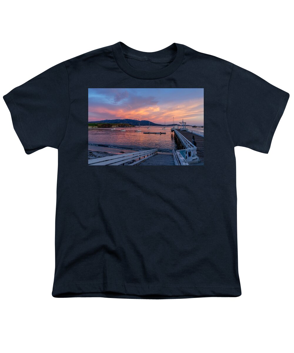 Sunrise Youth T-Shirt featuring the photograph Sunset At Stillwater Cove by Derek Dean