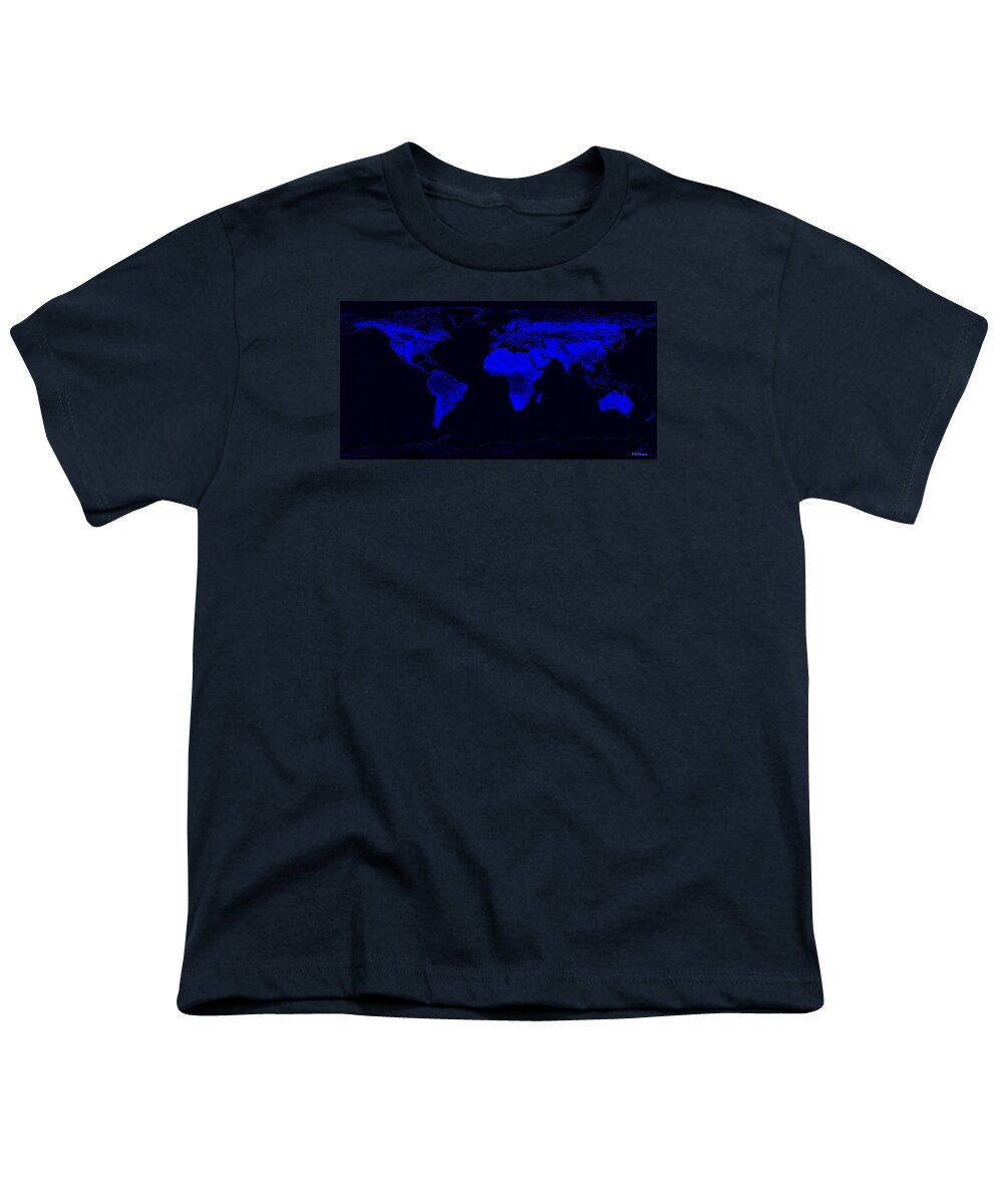 Art Youth T-Shirt featuring the digital art The Dark Ages by DB Hayes