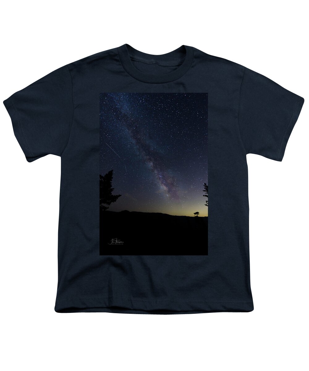 Alta Youth T-Shirt featuring the photograph The Milky Way 1 by Jim Thompson