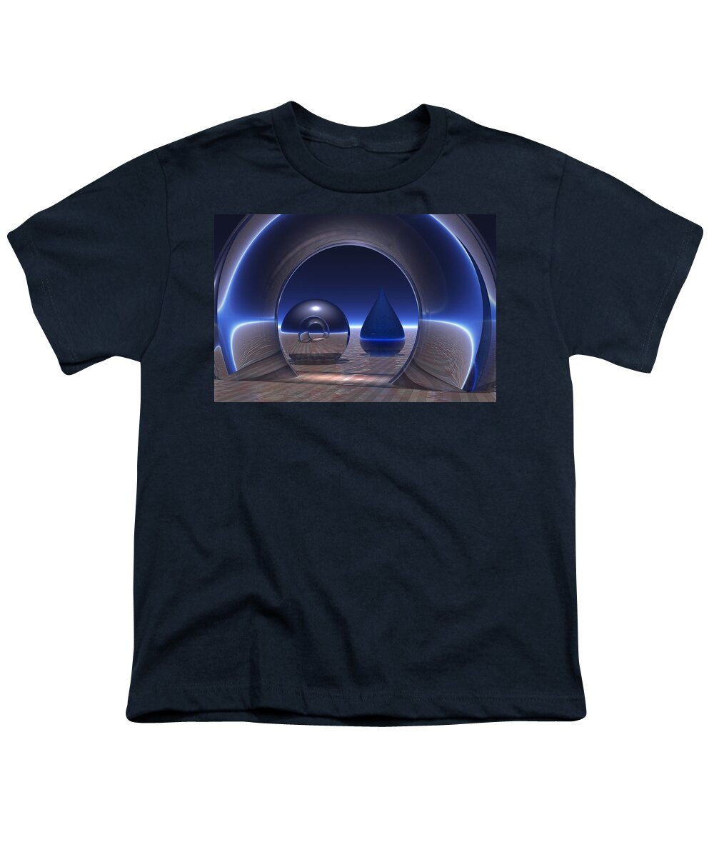 3d Youth T-Shirt featuring the digital art The Simplest Things by Lyle Hatch