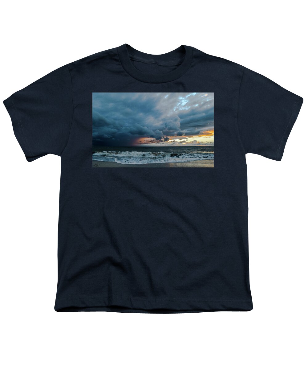 Gulf Coast Youth T-Shirt featuring the photograph Turmoil by Bradley Dever