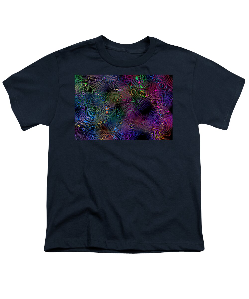 Music Youth T-Shirt featuring the photograph X Twist by Mark Blauhoefer