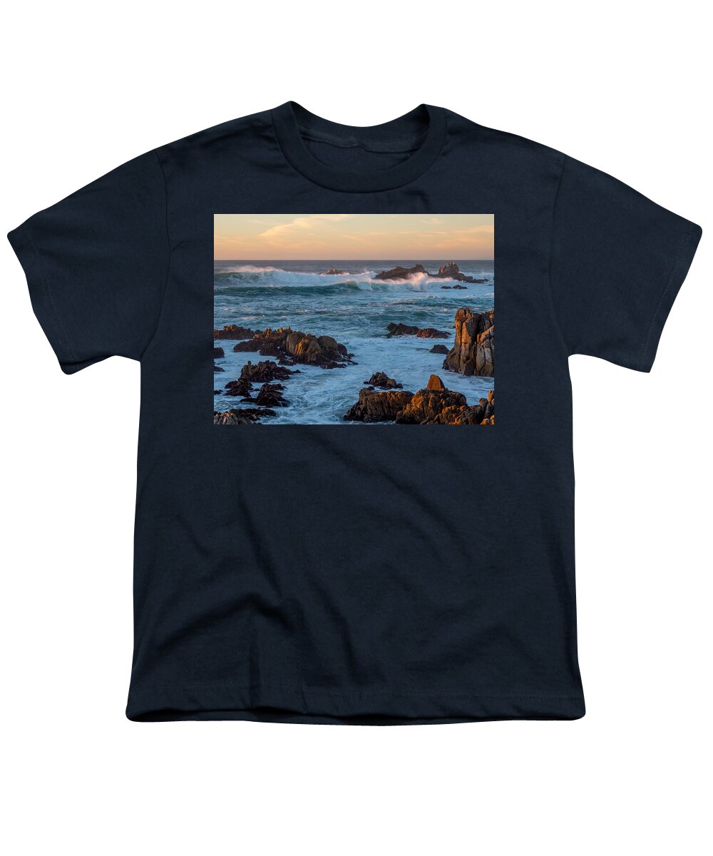 Pacific Grove Youth T-Shirt featuring the photograph Slip Sliding Away #1 by Derek Dean
