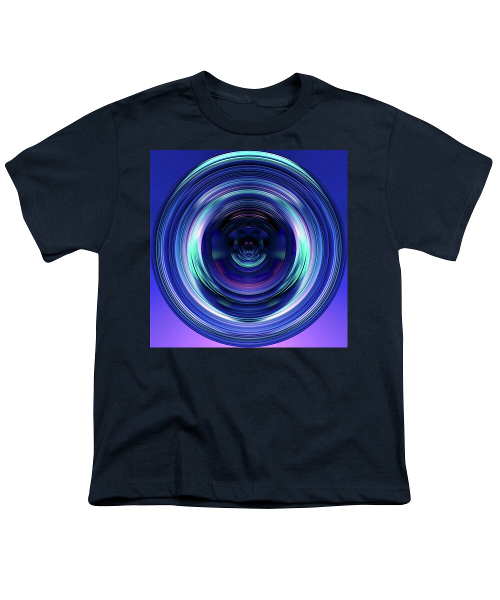 Sphere Youth T-Shirt featuring the digital art Introspection by Jennifer Walsh