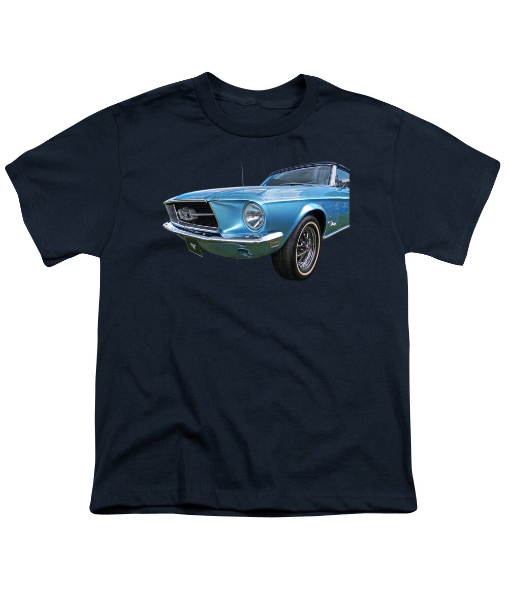 Ford Mustang Youth T-Shirt featuring the photograph Lazy Days by Gill Billington