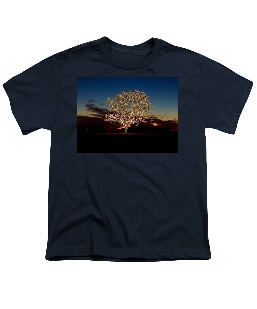 Lone Tree Youth T-Shirt featuring the photograph OMG Tree by Doris Aguirre