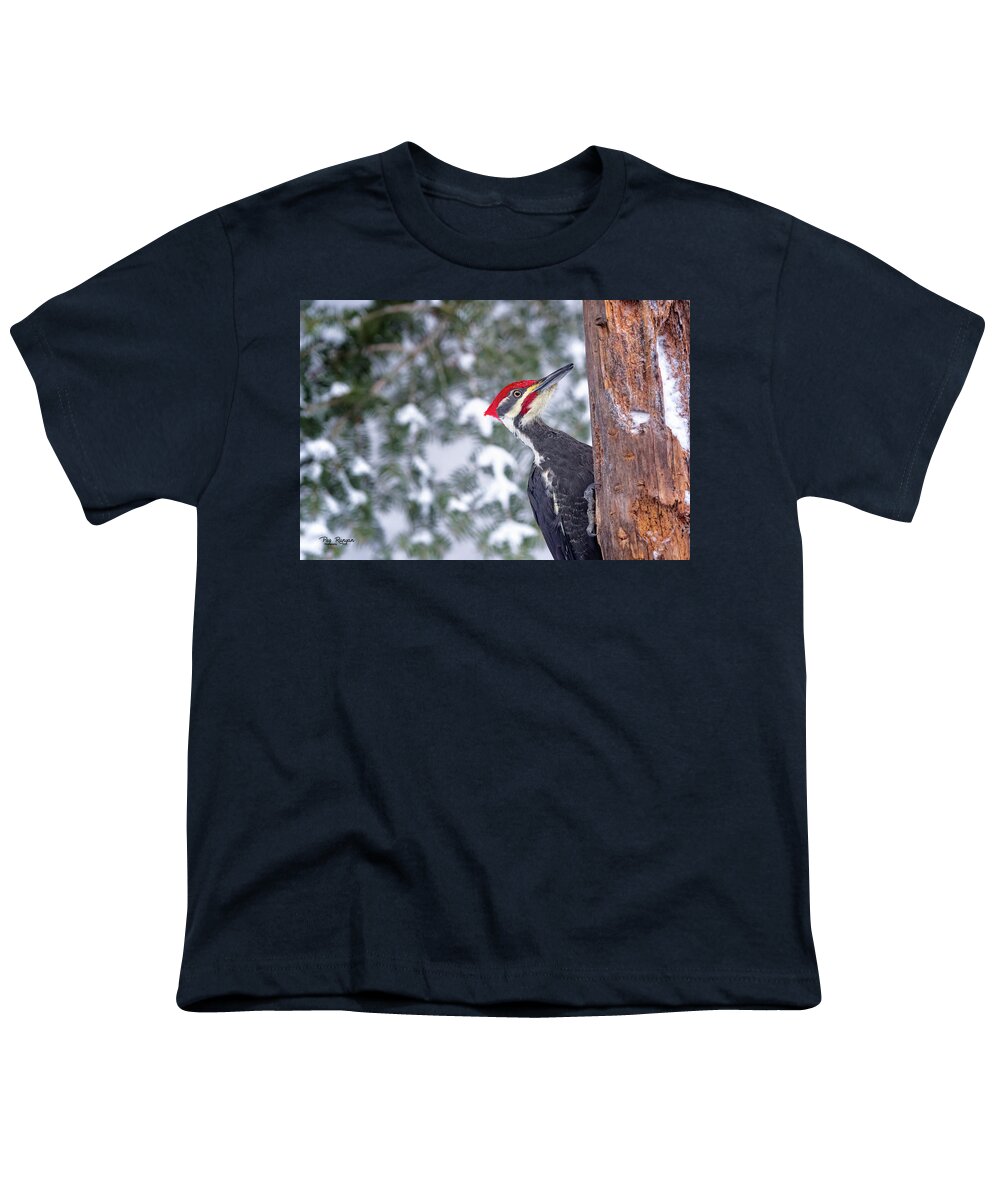 Bird Youth T-Shirt featuring the photograph Red Head #1 by Peg Runyan
