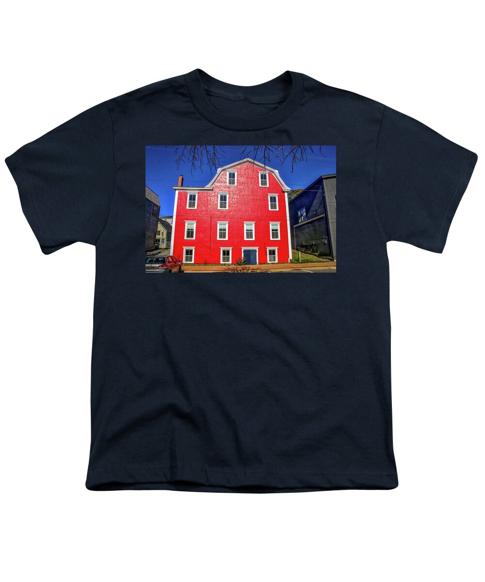 Mahone Bay Nova Scotia Canada Youth T-Shirt featuring the photograph Mahone Bay Nova Scotia Canada #13 by Paul James Bannerman