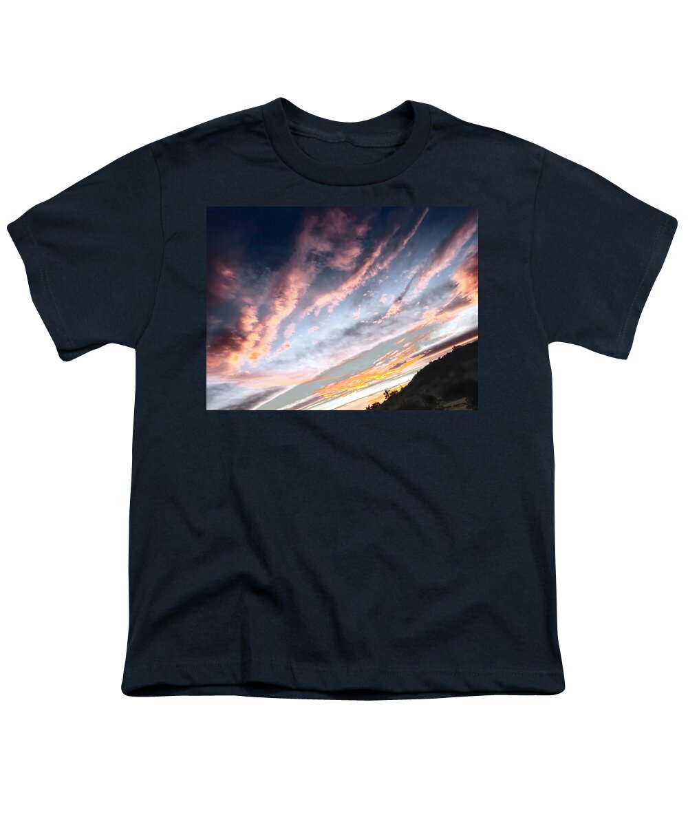 Icon Youth T-Shirt featuring the photograph Abstracted by a Moment of Resplendant Luminosity by Judy Kennedy