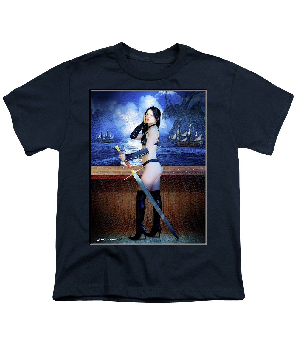 Rebel Youth T-Shirt featuring the photograph Amazon At Sea by Jon Volden