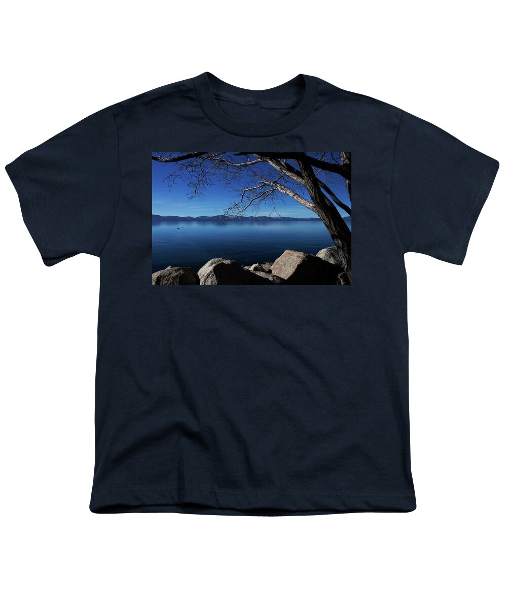 Lake Tahoe Youth T-Shirt featuring the photograph Beautiful View of Lake Tahoe by Ivete Basso Photography