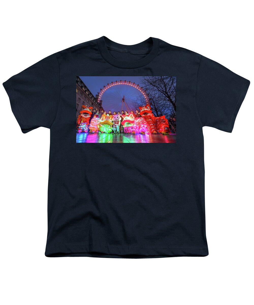 Chinese Youth T-Shirt featuring the photograph Chinese New Year 2019 by Andrew Lalchan