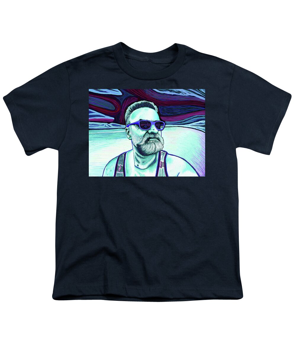 Portrait Youth T-Shirt featuring the digital art Moments Of Time Past by Rod Whyte